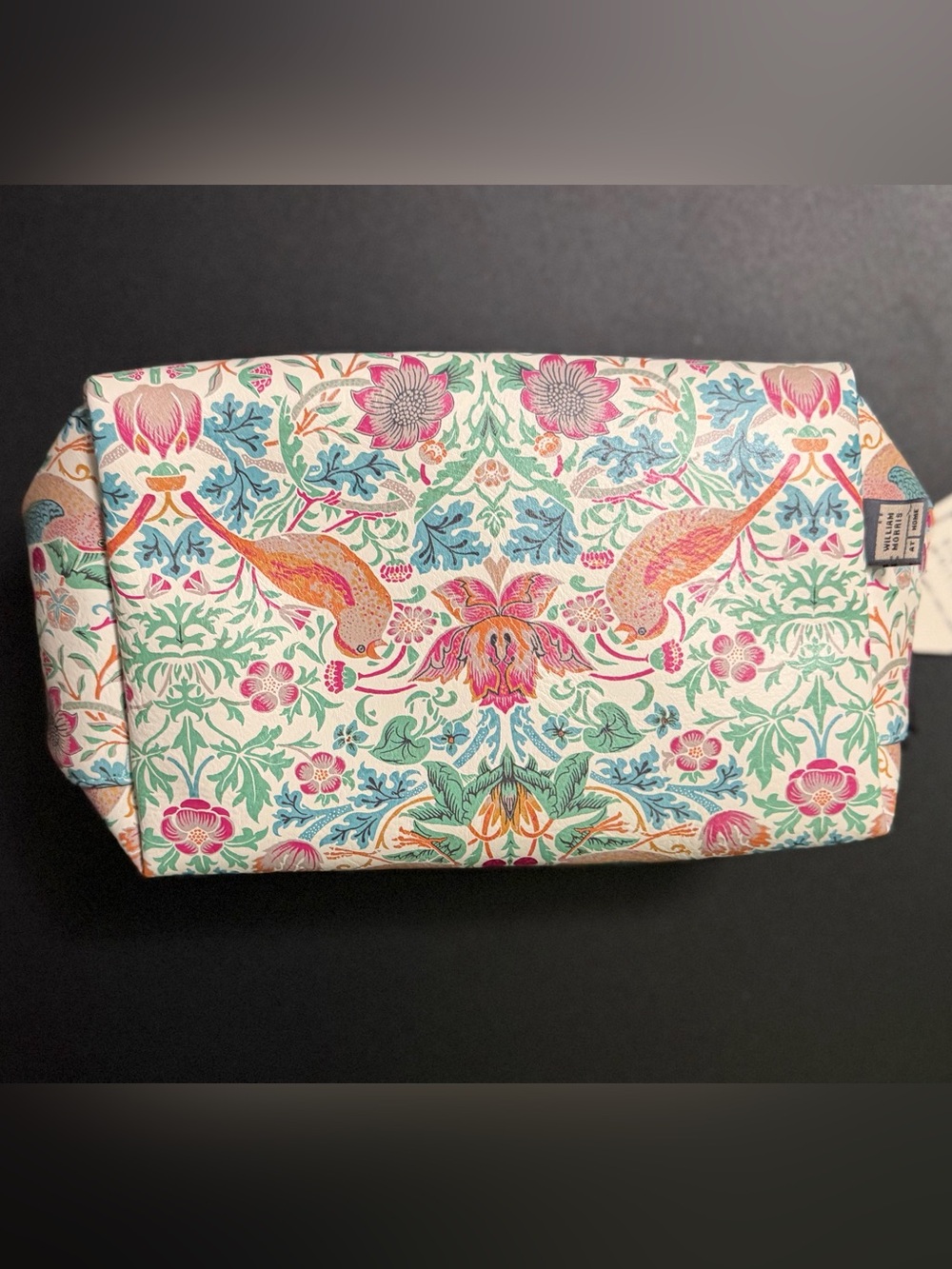 William Morris At Home Strawberry Thief Wash Bag NWT